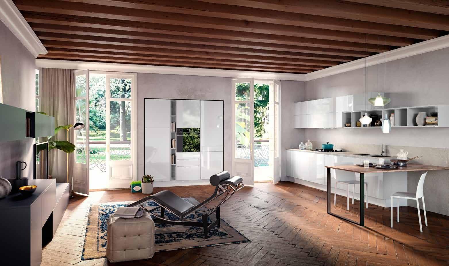 Come arredare un soggiorno con cucina a vista: idee di design