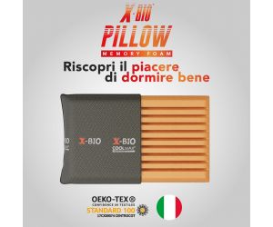 COPPIA DI GUANCIALI X-BIO PILLOW